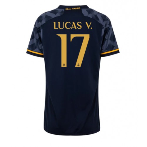 Ženski Nogometni dresi Real Madrid Lucas Vazquez #17 Gostujoči 2023-24 Kratek Rokav